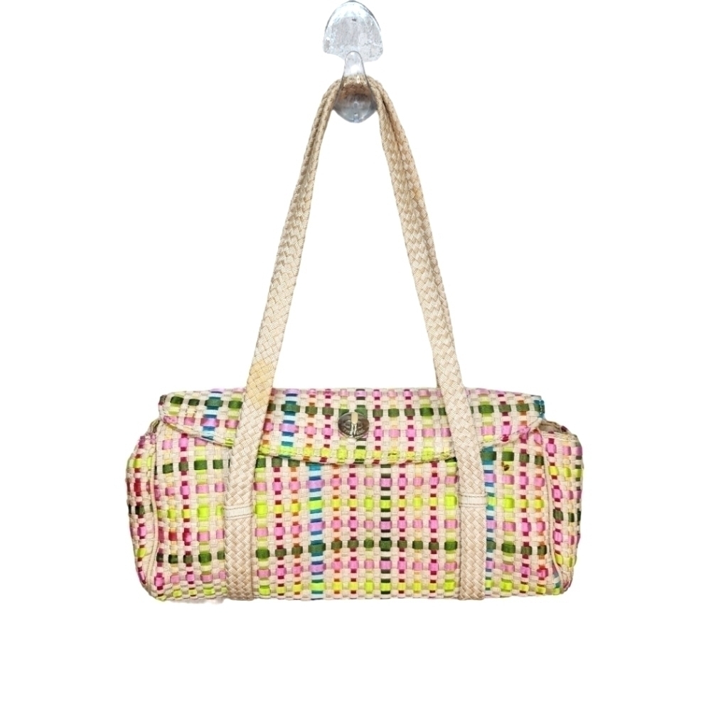 The SAK Woven Ribbon Shoulder Bag Slim